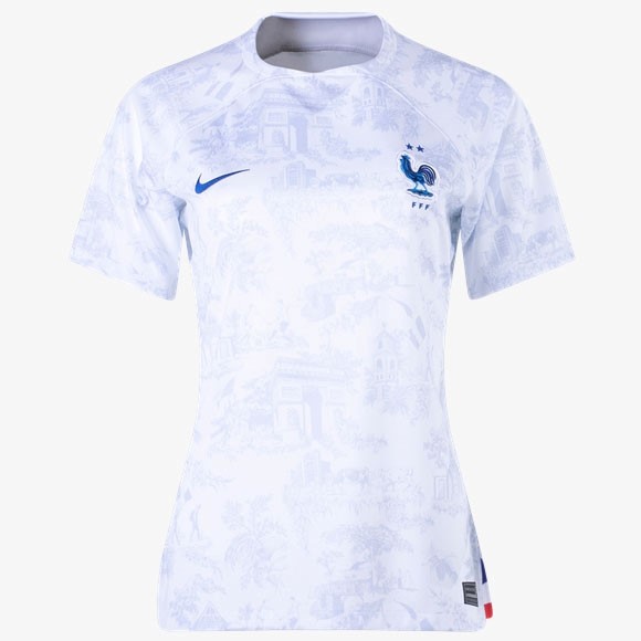 Camiseta Francia 2ª Mujer 2022/23